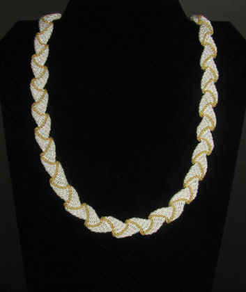 Ply Split Braiding Necklace 35
