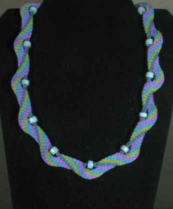 Ply Split Braiding Necklace 65