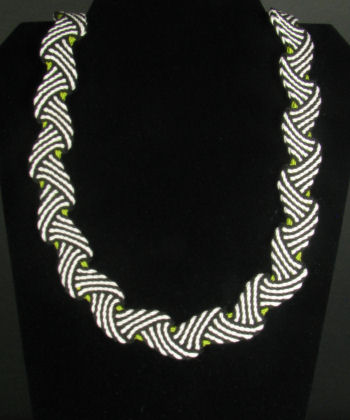 Ply Split Braiding Necklace 78