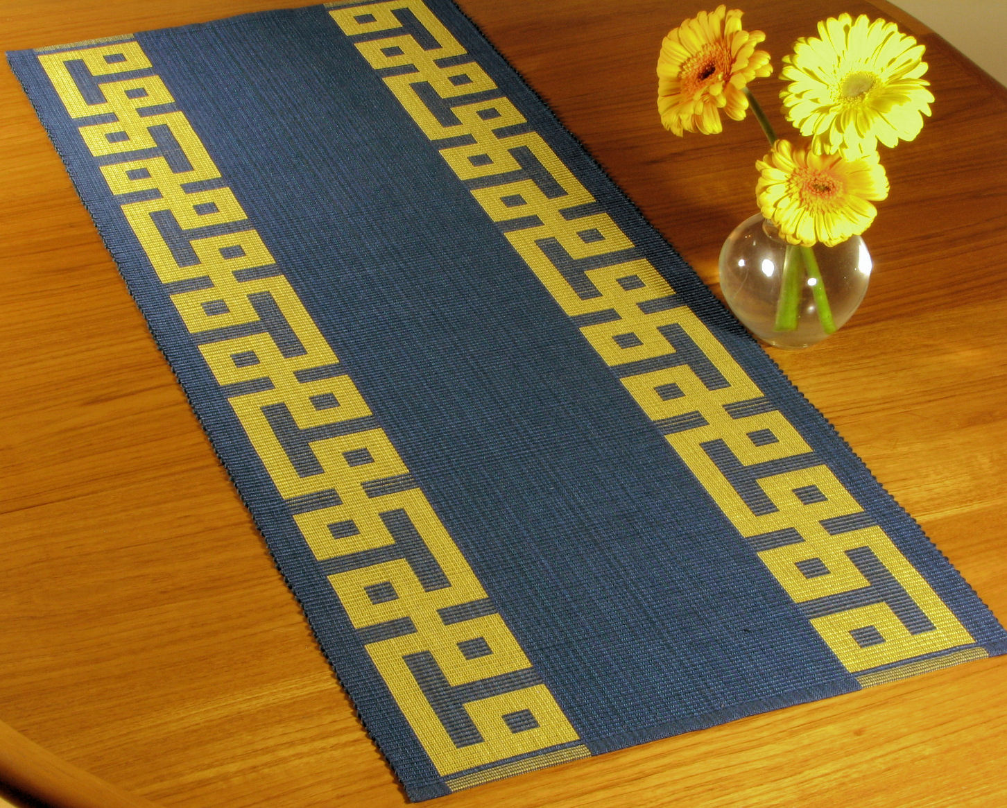 "Revenna Remembered", Rep Weave Table Runner