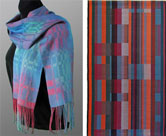 Painted Warp and Rep Weave